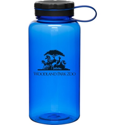34 oz h2go Wide 2.0 Water Bottle (Blue)