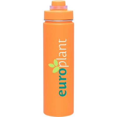 24 oz h2go Conquer Water Bottle (Matte Orange)