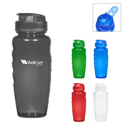 30 Oz. Poly-clear™ Gripper Bottle