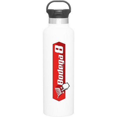 24 oz h2go Ascent Water Bottle (Matte White)