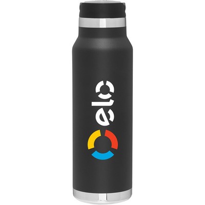 25 oz h2go Voyager Water Bottle (Matte Black)