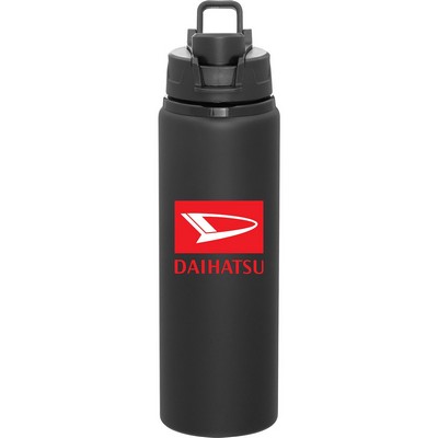 28 oz h2go Surge Water Bottle (Matte Black)