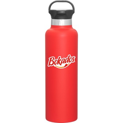 24 oz h2go Ascent Water Bottle (Matte Red)