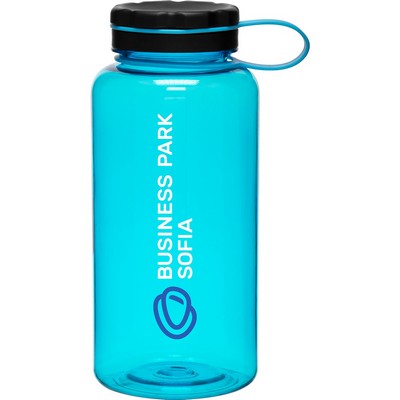 34 oz h2go Wide 2.0 Water Bottle (Aqua)