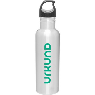 24 oz h2go Bolt Water Bottle (Stainless)