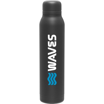 16.9 oz h2go Silo Water Bottle (Matte Black)
